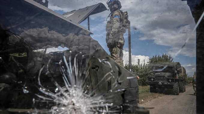 Российские войска обороняются от наступления ВСУ в Курской области