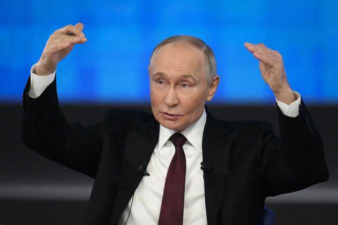 Путин предлагает провести переговоры для «устранения первопричин» и закрепления интересов России