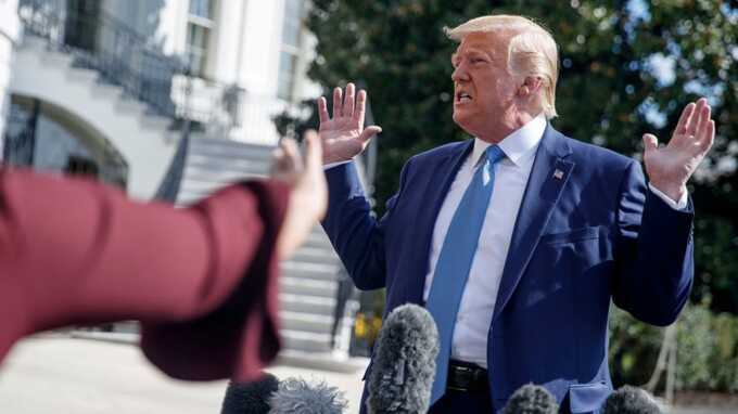 Трамп отказался вводить санкции против России по просьбе Зеленского