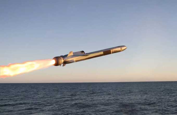 Японские военные произвели запуск ракеты Type 88 по морской цели