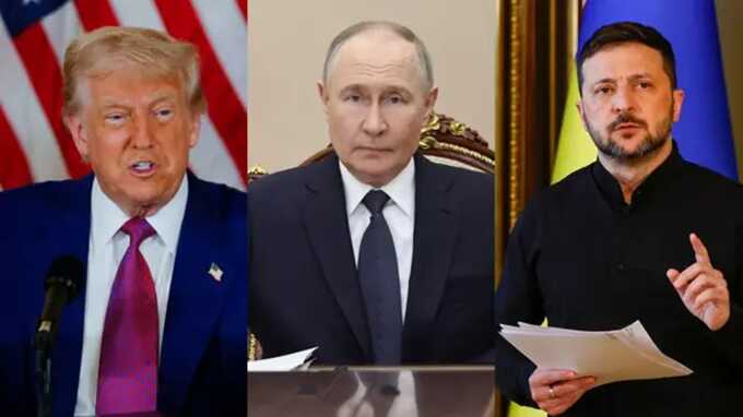 Трамп выразил намерение обсудить с Путиным возможность урегулирования конфликта на Украине