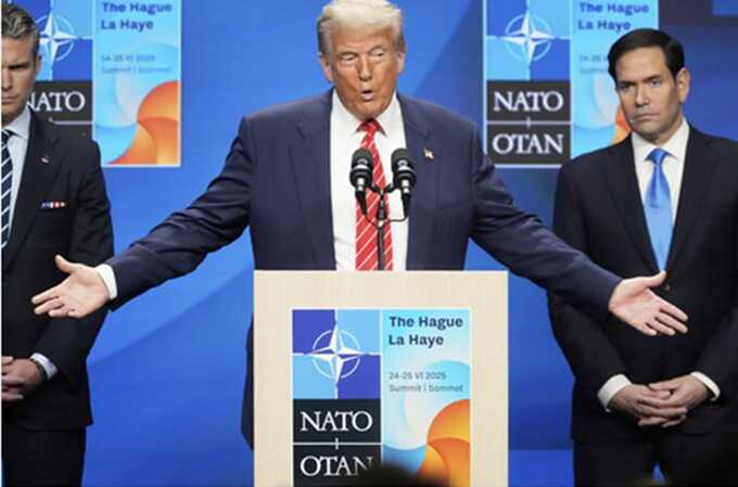 Европейские чиновники подвергли критике лесть в адрес Трампа на саммите НАТО