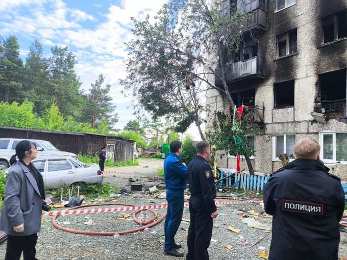 В Свердловской области произошел взрыв газового баллона: имеются жертвы