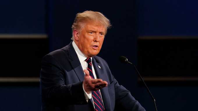 Трамп выругался во время прямого эфира