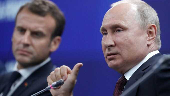 Макрон позвонил Путину из-за опасений по поводу иранских ракет