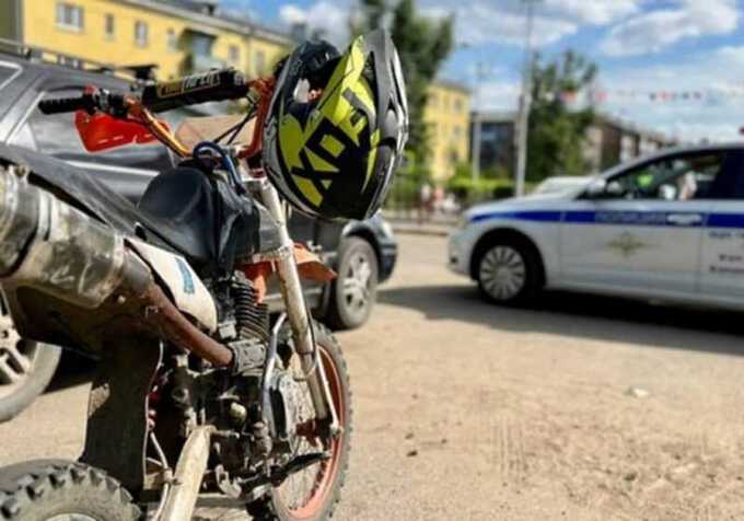 Юный житель Самарской области чуть не сгорел во время выполнения трюка на мотоцикле
