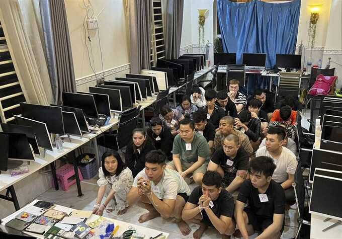 In a countrywide operation targeting cybercrime, Cambodia detains almost 1,000 individuals