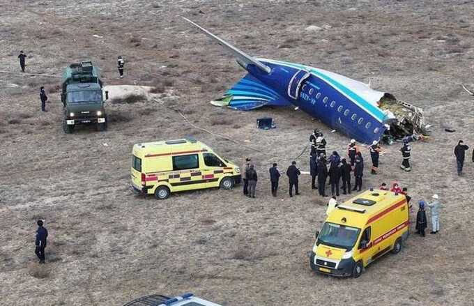 Президент Алиев потребовал от России признать вину за катастрофу самолета AZAL в Казахстане